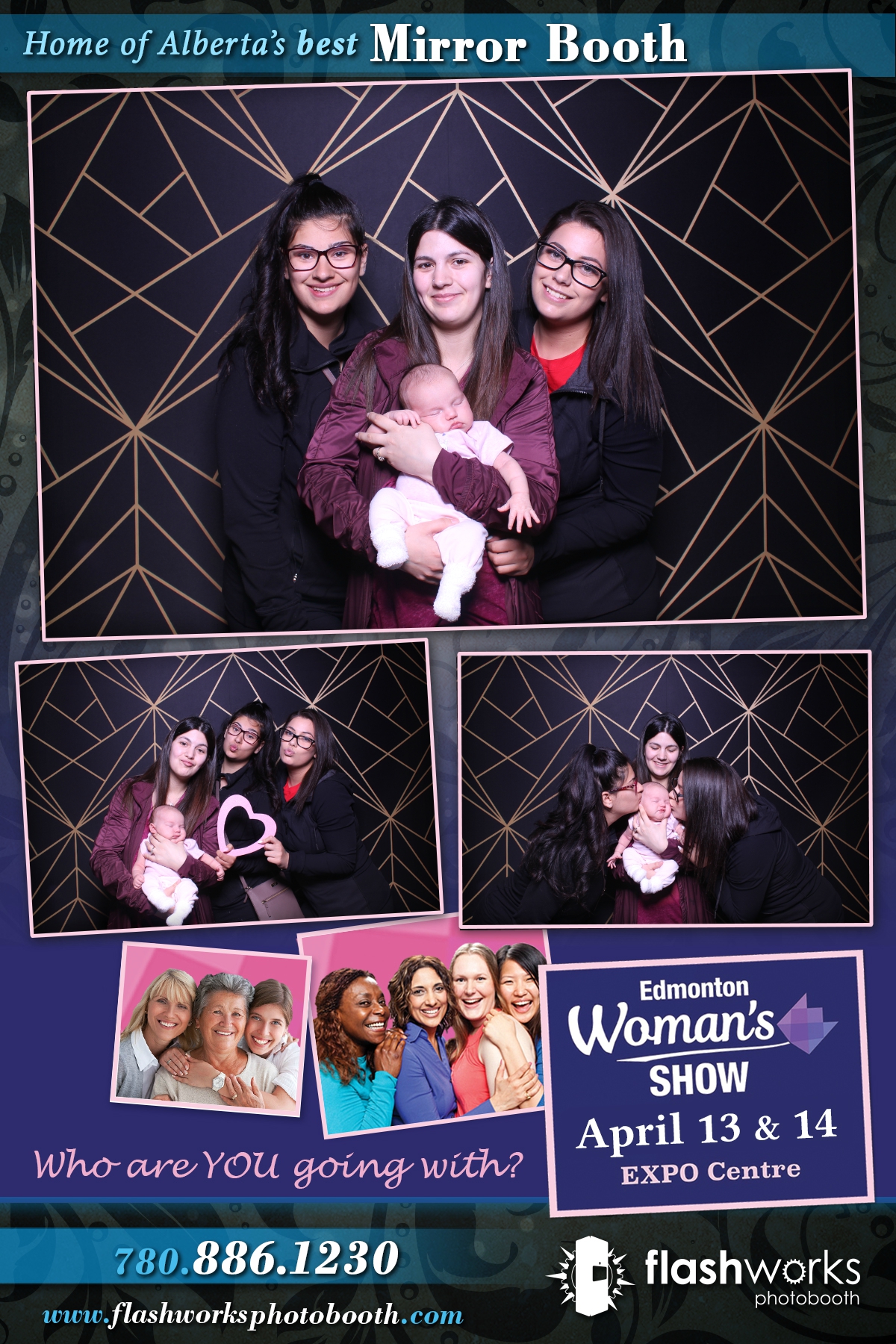 Spring Edmonton Woman's Show 2019 | View more photos from the event at gallery.flashworksphotobooth.com/u/FlashworksPhotoboothInc/Spring-Edmonton-Womans-Show-2019